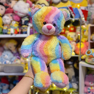 หมีบิ้วอะแบร์ สีสายรุ้งน่ารักมาก 🌈 build a bear 🧸