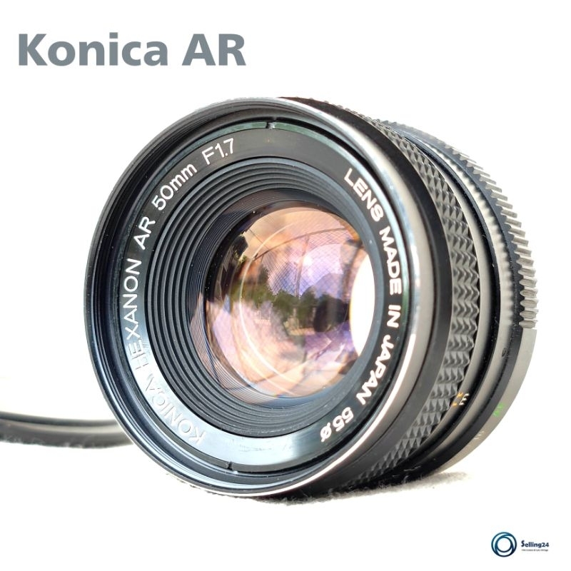 เลนส์กล้อง Konica Hexanon AR 50mm F1.7 AE Mount AR. ขนาดหน้าเลนส์ 55 มม ...