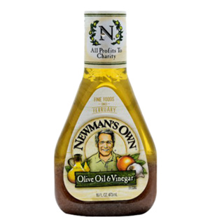 Olive Oil &amp; Vinegar Newmans Own 473 G./น้ำมันมะกอกและน้ำส้มสายชู นิวแมนเอง 473 ก.