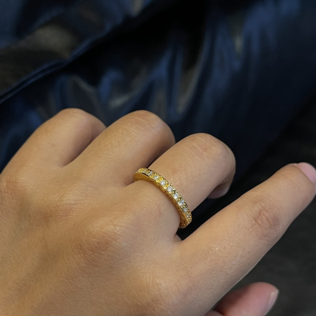 แหวนเงินแท้-925-คลาสสิกย้อนยุคชุบเพชรเต็ม-22k-แหวนแหวนคู่