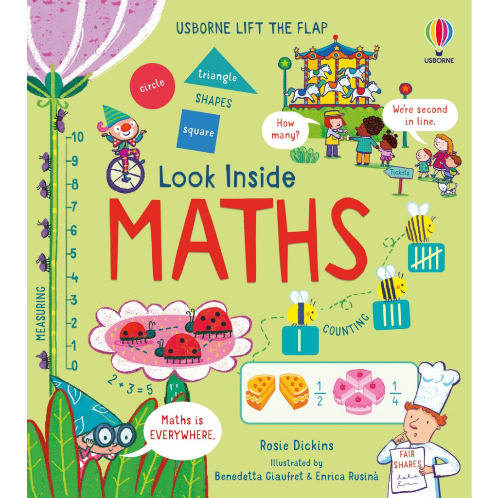 Pick a Book :LOOK INSIDE MATHS | Shopee Thailand