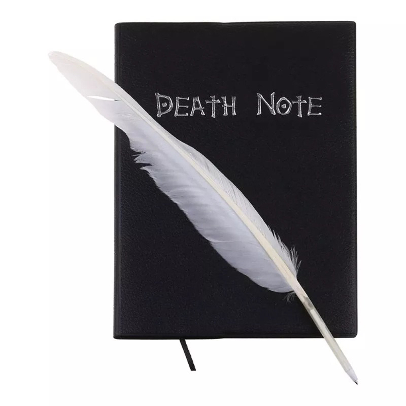 สมุดโน้ตไดอารี่ ปกหนัง ลายการ์ตูนอนิเมะ Death Note Pad หลากสีสัน ...