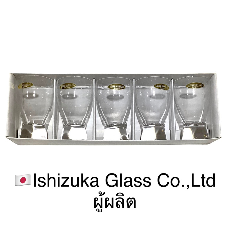 แก้วสาเก-5-ใบ-จาก-ishizuka-glass-co-ltd-japan