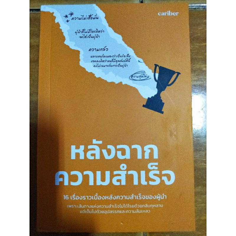 หลังฉากความสำเร็จ-หนังสือมือสองสภาพดี