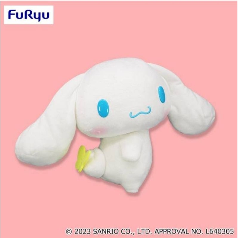 ตุ๊กตา-cinnamoroll-turn-around-big-plushy-ของแท้-มือ1-จากญี่ปุ่น