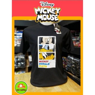 เสื้อDisney ลาย Mickey mouse  สีดำ (MK-052)