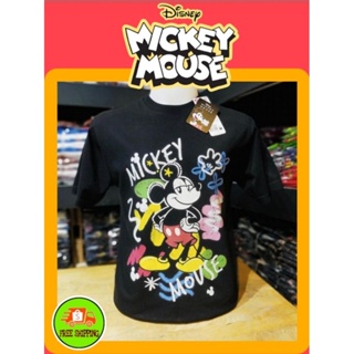 เสื้อDisney ลาย Mickey mouse สีดำ (MK-072)