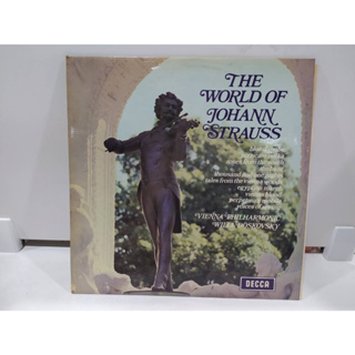 1LP Vinyl Records แผ่นเสียงไวนิล THE WORLD OF JOHANN STRAUSS   (E12A16)