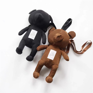 กระเป๋าตุ๊กตาหมีสีแดงน่ารักสไตล์เกาหลี กระเป๋าเป้เด็กแฟชั่น HUR456