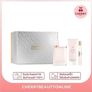 Burberry Her Collection Eau De Parfum 100ml + Lotion 75ml + Parfum 10ml