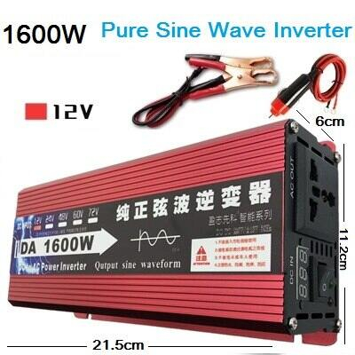 อินเวอร์เตอร์-1600w-คลื่นไซน์บริสุทธิ์-inverter-อินเวอร์เตอร์เพียวซายเวฟ-อินเวอร์เตอร์-12v-inverter-pure-sine-wave