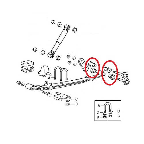 แท้ศูนย์-ยางหูแหนบหลัง-มิตซูบิชิ-ไซโคลน-mitsubishi-cyclone-l200-สตราด้า-strada-ไทรทั้น-triton