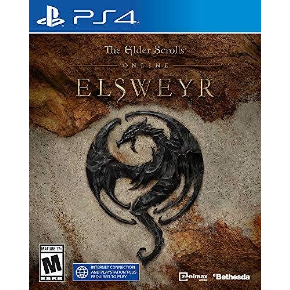 แผ่นเกม THE ELDER SCROLLS ONLINE ELSWEYR - PLAYSTATION 4 PS4 | Shopee ...