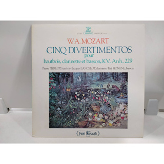 1LP Vinyl Records แผ่นเสียงไวนิล CINQ DIVERTIMENTOS  (E12D89)