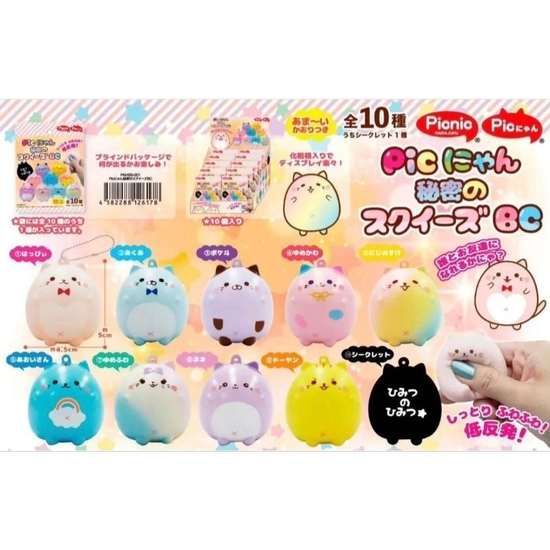 สกุชชี่ Picnic Harajuku blind bag mini mascot squishy Shopee Thailand