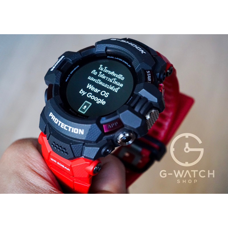 สีดำสายแดง-casio-g-shock-gsw-h1000-1a4-gsw-h1000-1d-gsw-h1000-1a-gsw-h1000