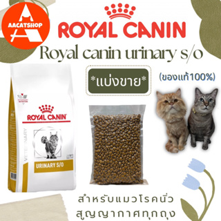 (พร้อมส่ง)Royal canin urinary s/o อาหารสำหรับแมวโรคนิ่ว แบ่งขาย