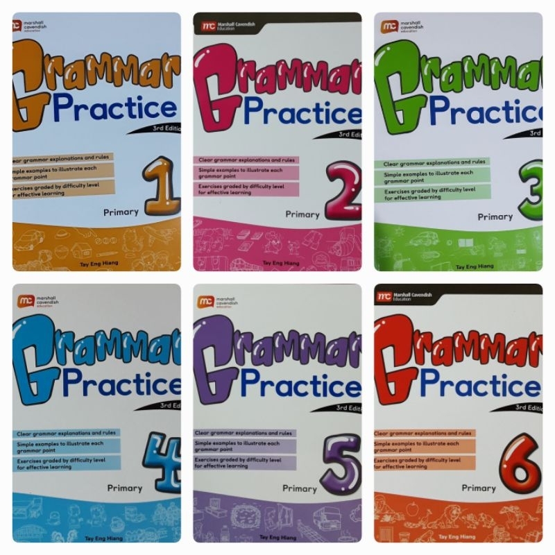 grammar-practice-3rd-edition-for-primary-1-6-แบบฝึกหัดเสริมไวยากรณ์วิชาภาษาอังกฤษ-ชั้น-ป1-6-พร้อมเฉลย