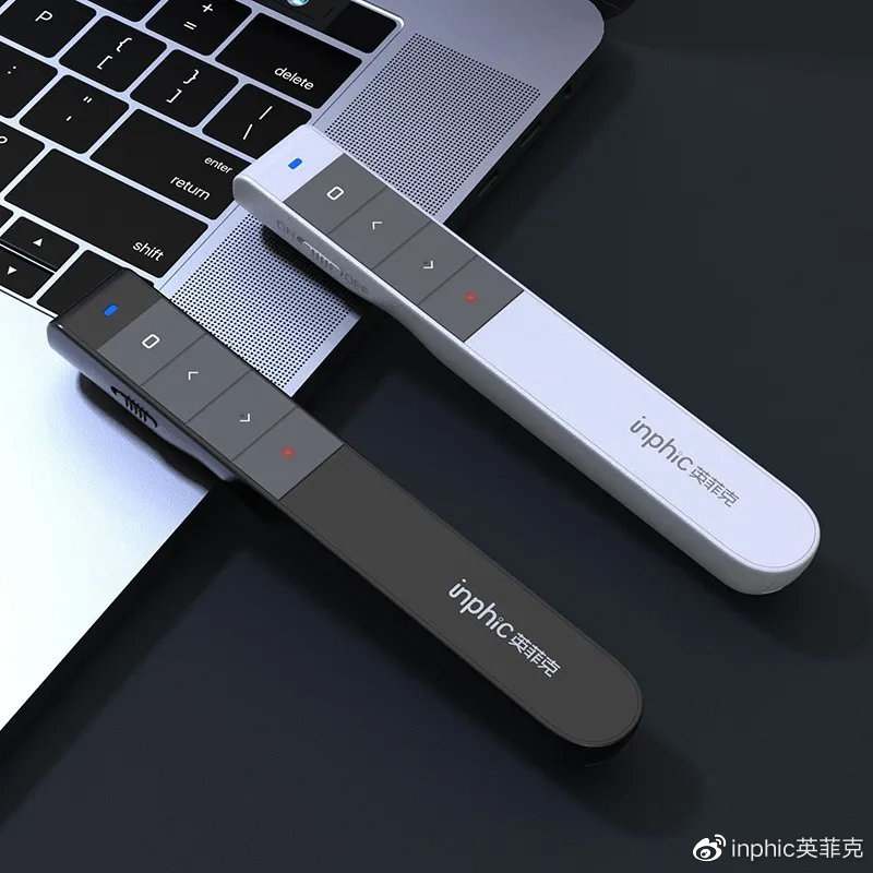 ประกันศูนย์-inphic-pl1-type-c-wireless-presenter-laser-pointer-มีแบตในตัว-รีโมทพรีเซนต์ไร้สายพร้อมเลเซอร์-2-4-ghz