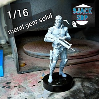 1/16 metal gear solid sanke ฟิกเกอร์เรซิ่น เรซิ่น เกมส์ สงคราม ทหาร หน่วยรบ