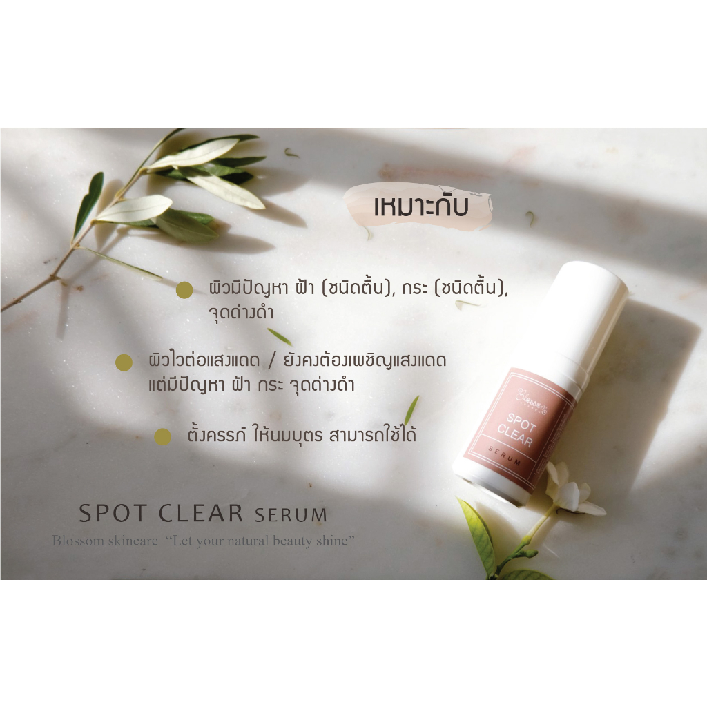 spot-clear-serum-เซรั่มลด-ฝ้า-กระ-และจุดด่างดำ-สูตรเข้มข้น-แต่อ่อนโยน