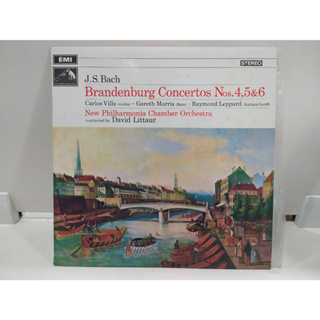 1LP Vinyl Records แผ่นเสียงไวนิล  Brandenburg Concertos Nos. 4,5&amp;6    (E14B52)