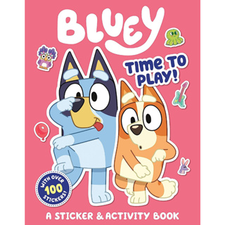 Bluey: Time to Play Sticker Activity - Bluey stickers to stick and puzzles to solve