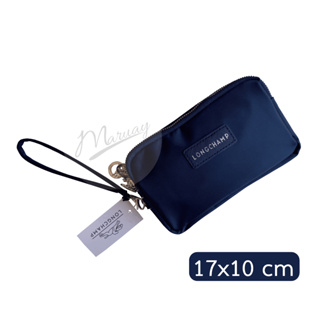 เช็ครีวิวสินค้ากระเป๋าคล้องมือ LONGCHAMP 3 ช่อง (17x10 cm)