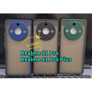 ✨พร้​อมส่งใน🇹🇭✨เคสขอบนิ่มหลังแข็งขุ่นคลุมกล้อง For Realme 11 Pro Plus 5G / Realme 11 Pro / Realme 11 / Realme 11X 5G