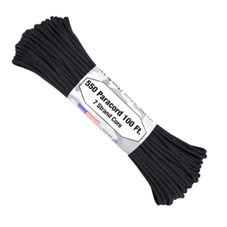 Parachute Cord Black 100 ft