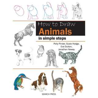 How to Draw Animals in Simple Steps Learn how to draw cute household pets, impressive wild animals