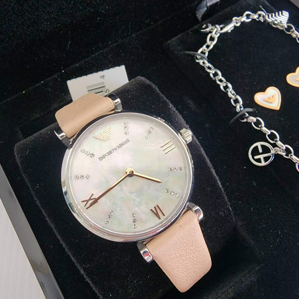 Emporio Armani Women's Box Set AR8039 32mm | Shopee Thailand