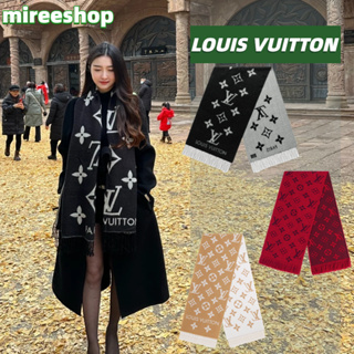 🍒หลุยส์วิตตอง Louis Vuitton ผ้าพันคอรุ่น Reykjavik Scarf