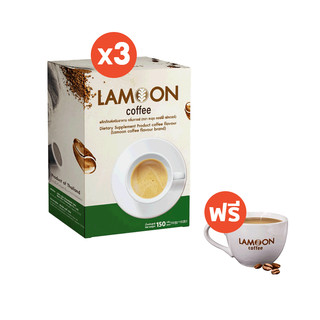 โปรโมชั่น : กาแฟ LAMOON 3แถม1 ลดปวดข้อ ปวดเข่า ข้ออักเสบ สูตรบำรุงกระดูกแข็งแรง มี แคลเซียม คอลลาเจน คอลลาเจนกระดูก งาดำ ขมิ้นชัน