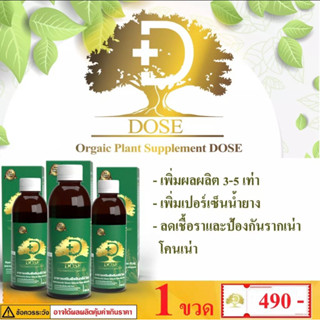 Dose✅ฮอร์โมนพืช ลดเชื้อรา หน้ายางตาย เพิ่มผลผลิต