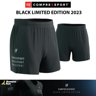 Compressport Performance Short - Black Edition 2023 กางเกงกีฬา