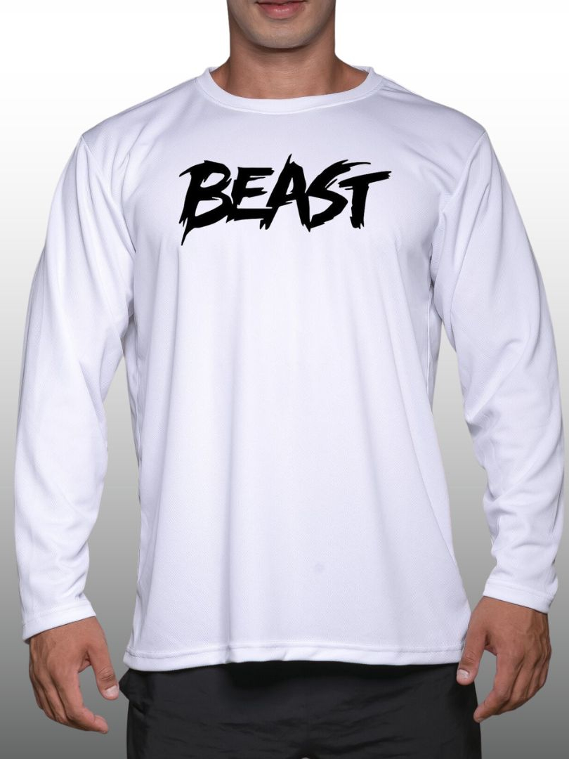 beast-เสื้อแขนยาวนักกล้าม-men-s-bodybuilding-long-sleeve-athletic-gym-shirt