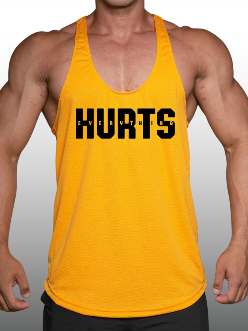 everything-hurts-เสื้อกล้ามเพาะกายทรงคลาสสิค-bodybuilding-dry-fit-gym-tank-top
