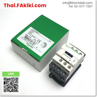 พร้อมส่ง, (A)Unused, LC1D09F7 Electromagnetic Contactor, แมกเนติกคอนแทคเตอร์ สเปค 1a1b, SCHNEIDER (66-007-788)