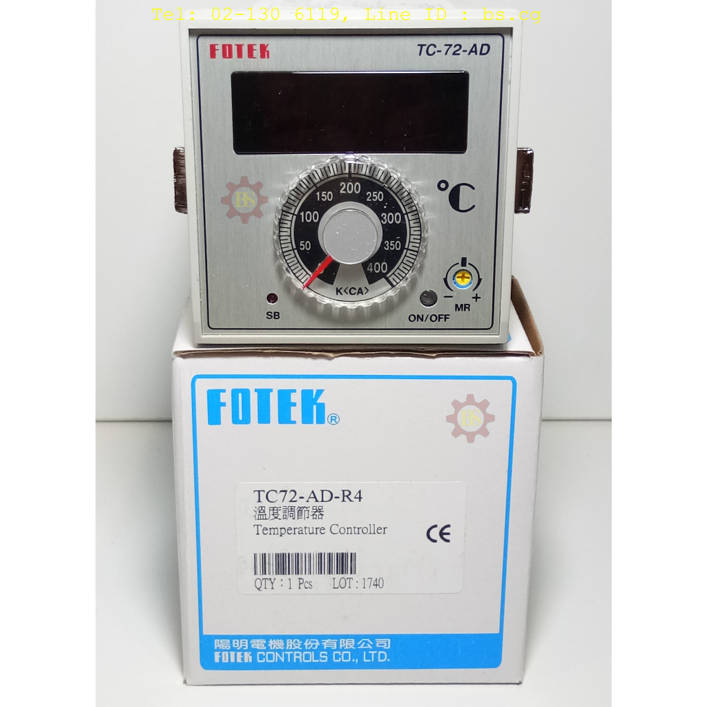 FOTEK : Temperature Controller TC72-AD-R4 *สินค้าเเท้จากไต้หวัน ...