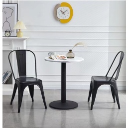 (E21)เก้าอี้ร้านอาหาร เก้าอีขาเหล็ก เก้าอี่้ร้านกาแฟ เก้าอี้กินข้าว