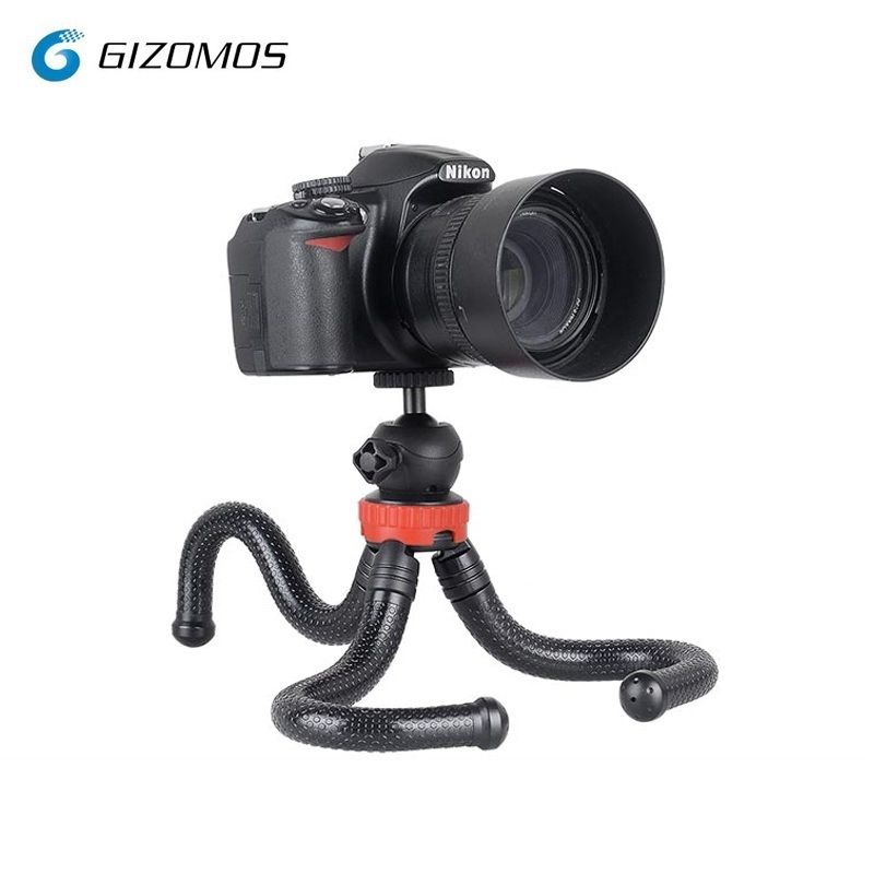 ขาตั้งกล้องหนวดปลาหมึก-gizomos-gp-03sts-flexible-mini-stand-for-smartphone-mirrorless-camera-ขาตั้งกล้อง