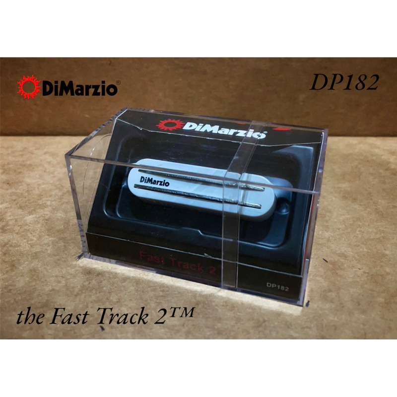 ปิ๊กอัพกีต้าร์ไฟฟ้าdimarzio-mini-humbucker-the-fast-track-2-dp182-bridge-ใบมีดnickel