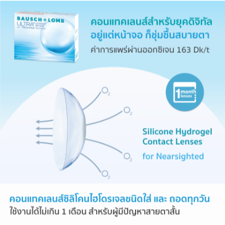 bausch-amp-lomb-ultra-รายเดือน-1-คู่-2-ชิ้น-ซื้อ-1-แถม-1-ฟรี