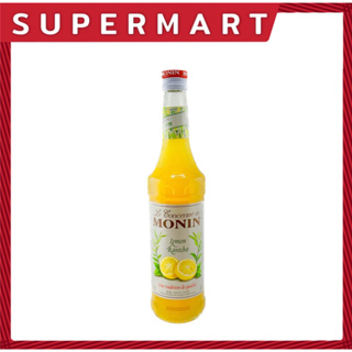 SUPERMART Monin Lemon Rantcho Syrup 700 ml. น้ำเชื่อมกลิ่นเลมอน รันโช ตราโมนิน 700 มล. #1108141