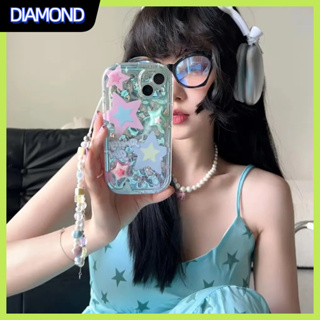 💲คูปองเคลม💲 case for iphone 11 12 ดาวคริสตัล การป้องกันอย่างเต็มที่ เคส 14 13 12 11 pro max ซิลิโคนเหลว