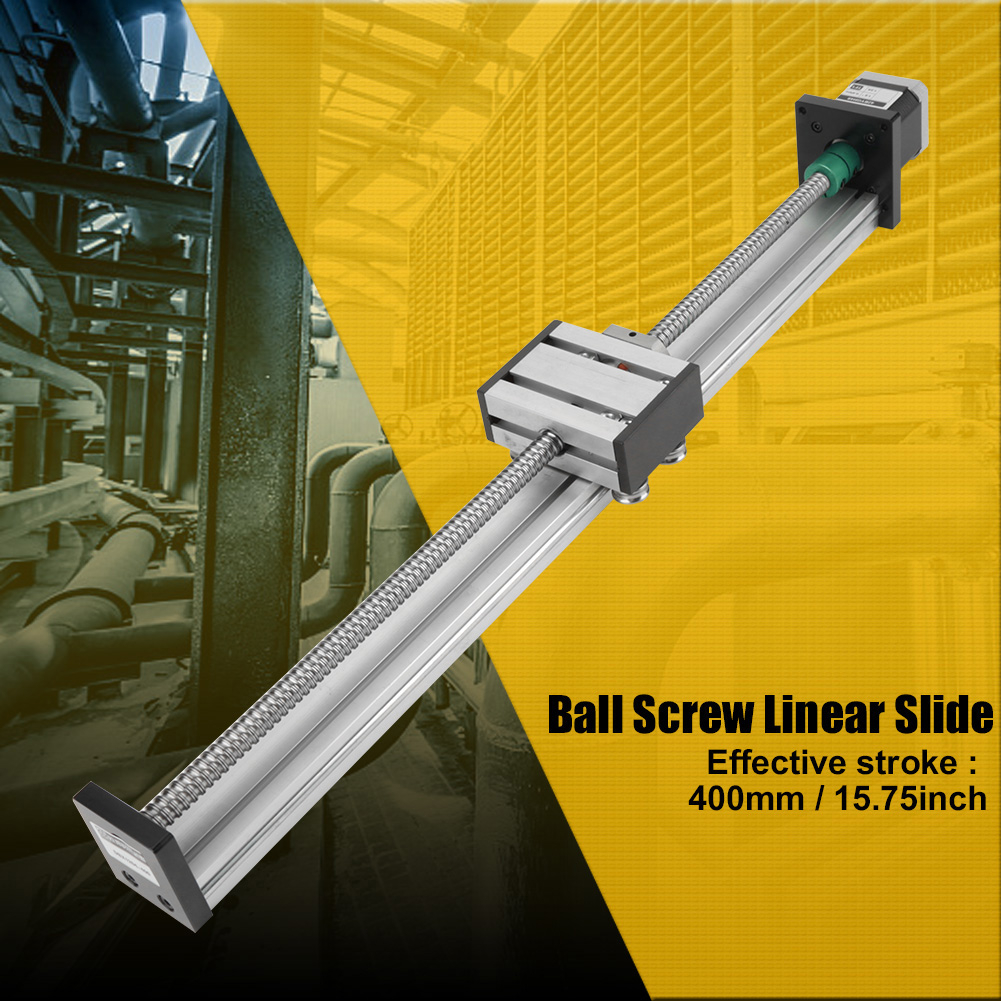 AKTS 1204 Ball Screw Linear Slide Stroke ตัวกระตุ้นแบบยาวพร้อมมอเตอร์ ...