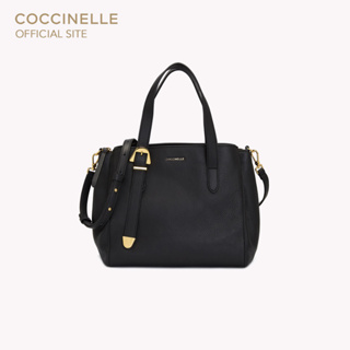 COCCINELLE กระเป๋าถือผู้หญิง รุ่น GLEEN HANDBAG 180101 สี NOIR