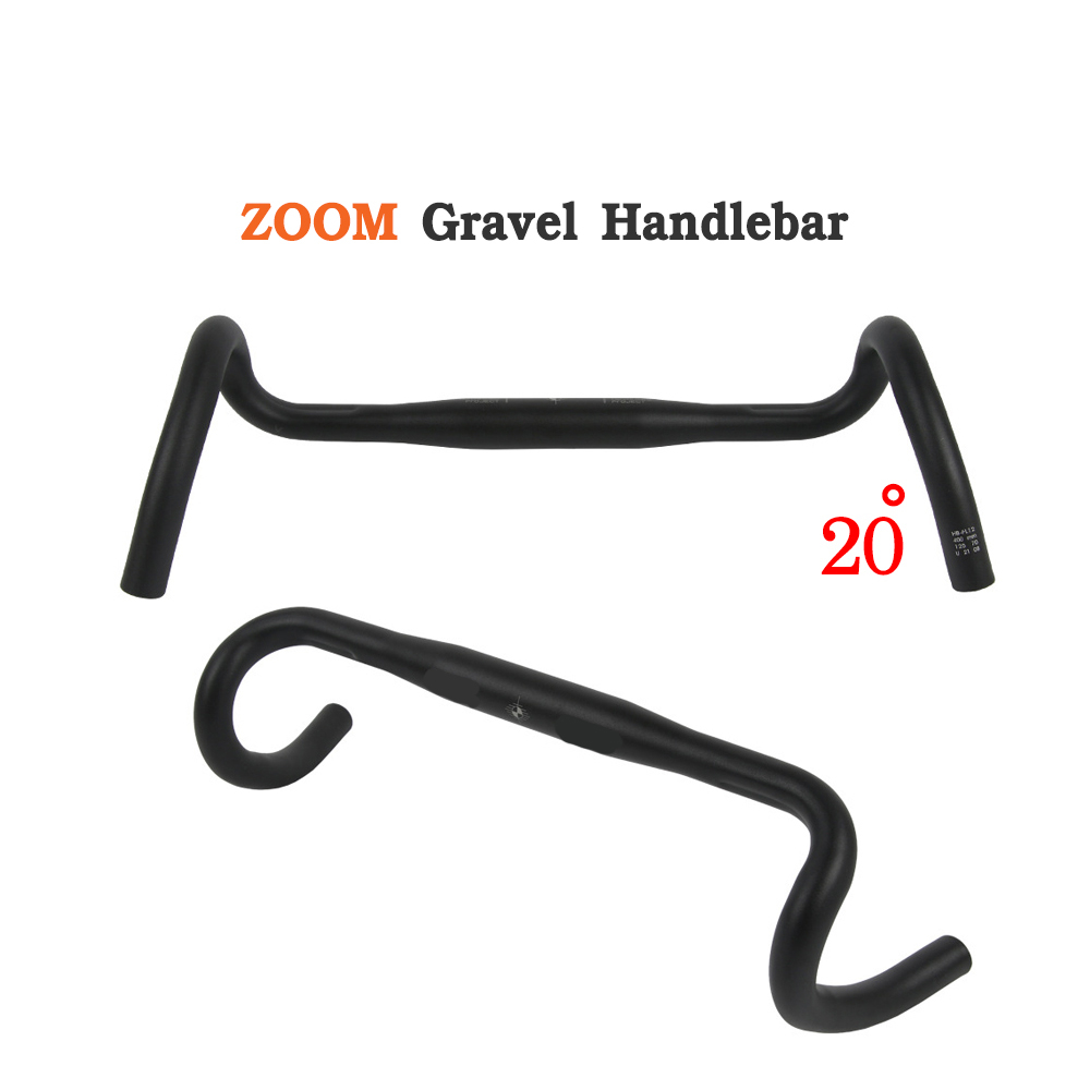zoom-gravel-handlebar-แฮนด์จักรยานทัวร์ริ่ง-สไตล์-gravel-bike-แฮนด์เสือหมอบ-วัสดุดี-งานดี-น้ำหนักเบา-ราคาก็ดีงาม