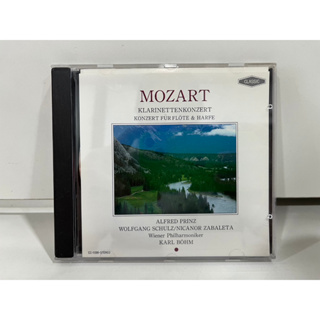 1 CD MUSIC ซีดีเพลงสากล   MOZART  KLARINETTENKONZERT/KONZERT FUR FLOTE &amp; HARFE  CC-1099  (A3D15)